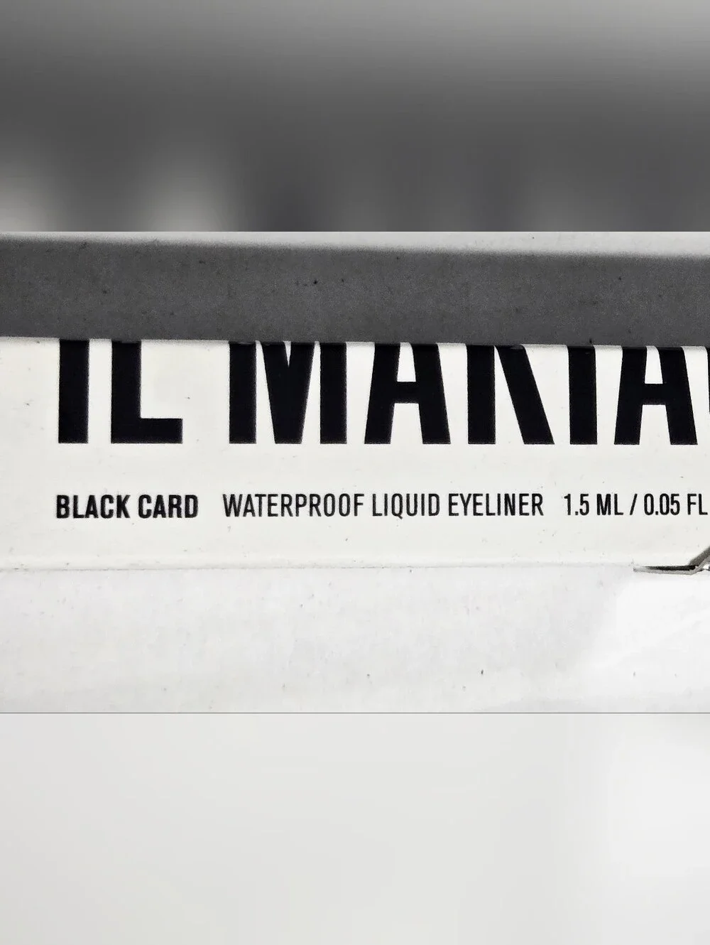 IL MAKIAGE Black Card Waterproof Liquid Eyeliner Black Woke Up Like This Series